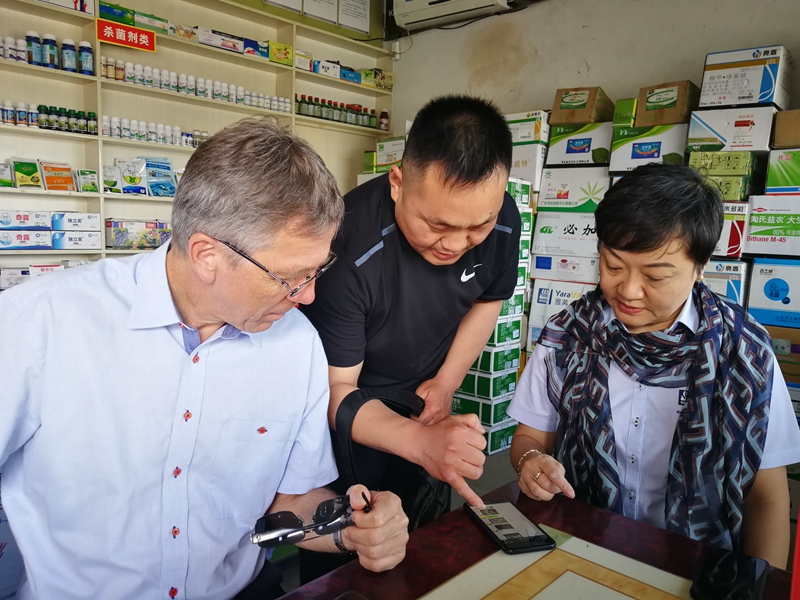 雅苒中國總經(jīng)理陸科秾考察惠多利安徽市場