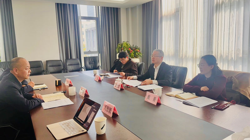 省供銷(xiāo)社黨委委員、理事會(huì)副主任董益彪帶隊(duì)到浙江農(nóng)合集團(tuán)調(diào)研