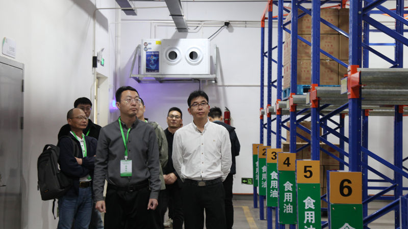 溫州市洞頭區(qū)供銷社主任曾中揚(yáng)考察浙農(nóng)華盛